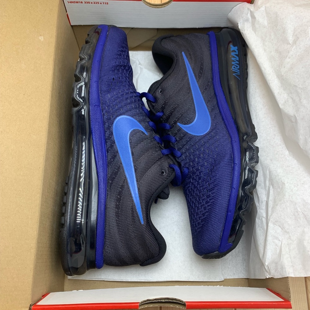 New Men’s Nike Air Max 2017 Deep Royal Blue - Picture 6 of 7